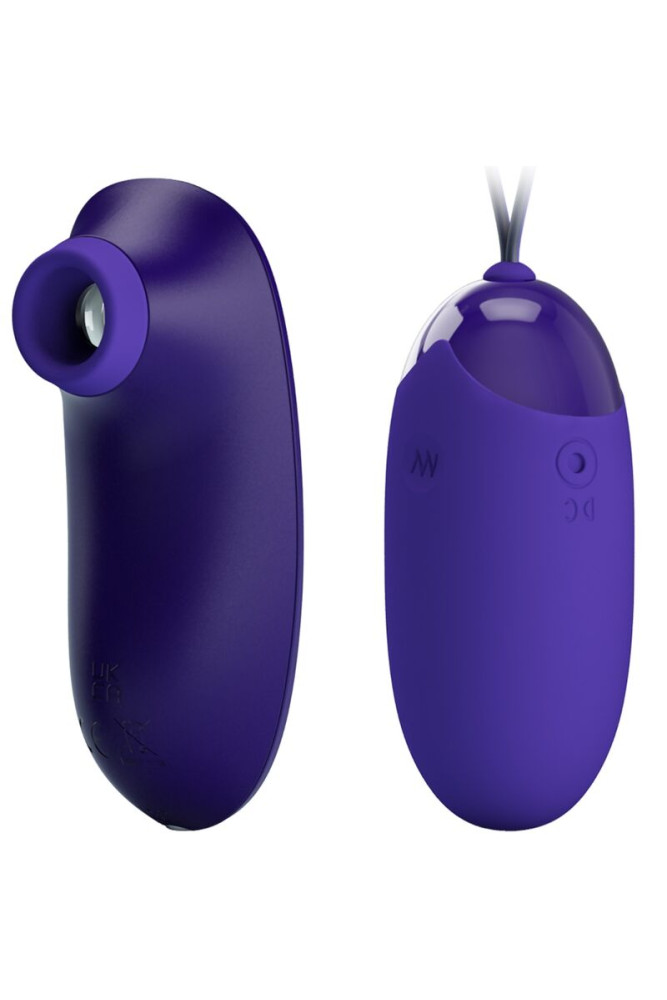 PRETTY LOVE - STIMOLATORE E UOVO PORTATILE