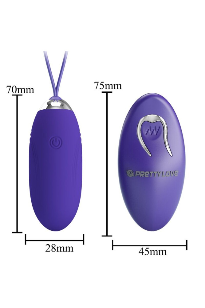 PRETTY LOVE - JENNY YOUTH VIOLING UOVO TELECOMANDO VIOLETTO