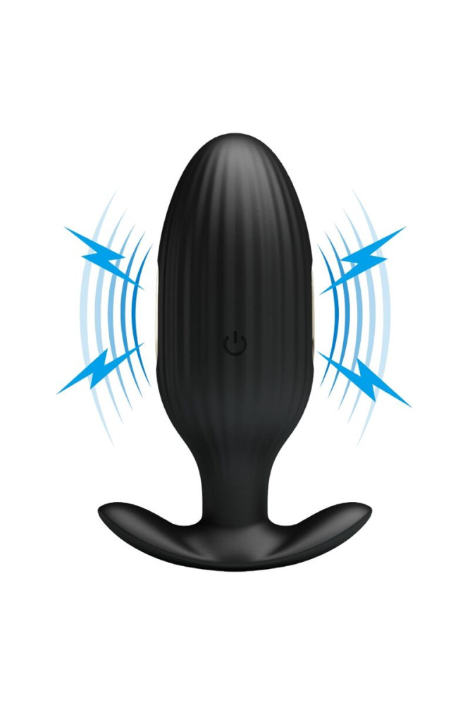 PRETTY LOVE - PLUG ANALE CONTROLLATO DA APP JEFFERSON NERO