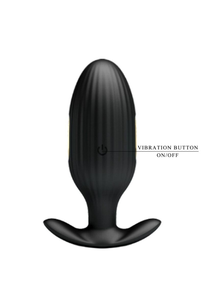 PRETTY LOVE - PLUG ANALE CONTROLLATO DA APP JEFFERSON NERO