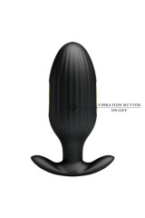 PRETTY LOVE - PLUG ANALE CONTROLLATO DA APP JEFFERSON NERO