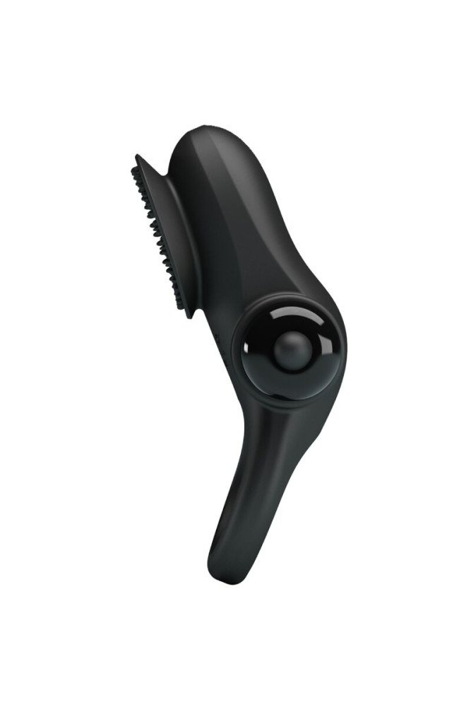 PRETTY LOVE - ANELLO VIBRATORE II PER IL PENE NERO