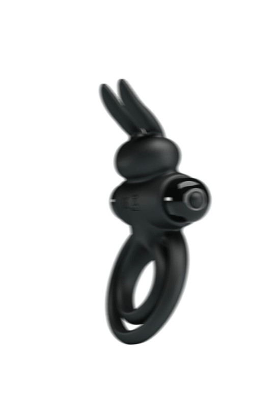 PRETTY LOVE - ANELLO VIBRATOR III RABBIT PER PENE NERO