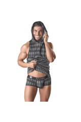 ANAIS MEN - T-SHIRT CON CAPPUCCIO AEGIS M