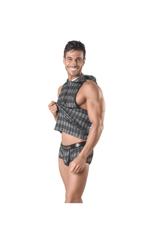 ANAIS MEN - T-SHIRT CON CAPPUCCIO AEGIS L