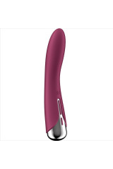 SATISFYER - SPINNING VIBE 1 VIBRATORE G-SPOT ROTATOR ROSSO