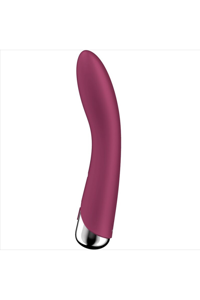 SATISFYER - SPINNING VIBE 1 VIBRATORE G-SPOT ROTATOR ROSSO