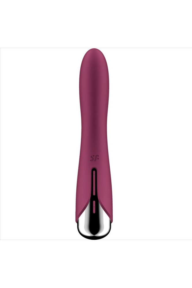 SATISFYER - SPINNING VIBE 1 VIBRATORE G-SPOT ROTATOR ROSSO