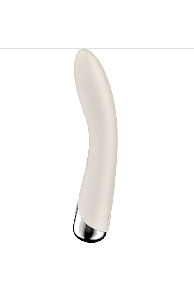 SATISFYER - VIBRATORE ROTATORE SPINNING VIBE 1 G-SPOT BEIGE