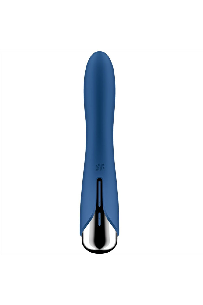 SATISFYER - VIBRATORE ROTATORE SPINNING VIBE 1 G-SPOT BLU