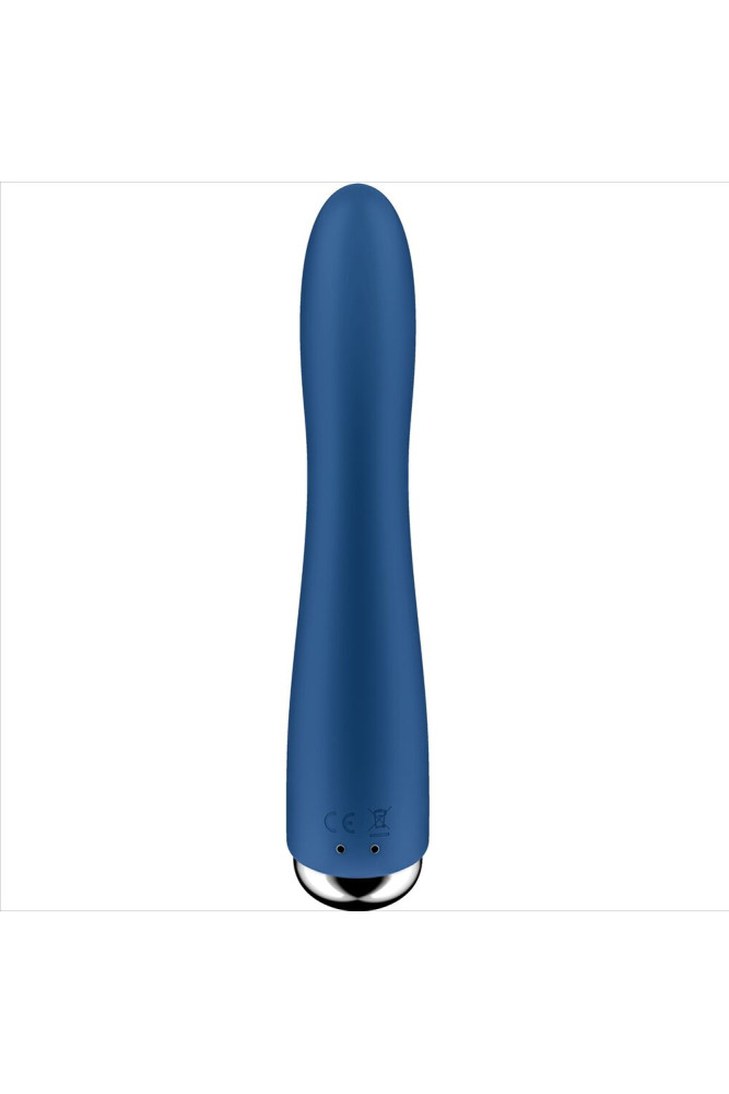SATISFYER - VIBRATORE ROTATORE SPINNING VIBE 1 G-SPOT BLU