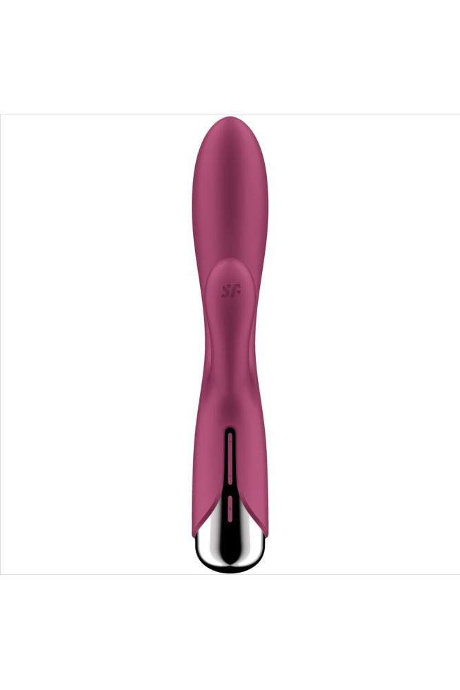 SATISFYER - SPINNING RABBIT 1 CLITORIDE E STIMOLAZIONE DEL PUNTO G ROSSO
