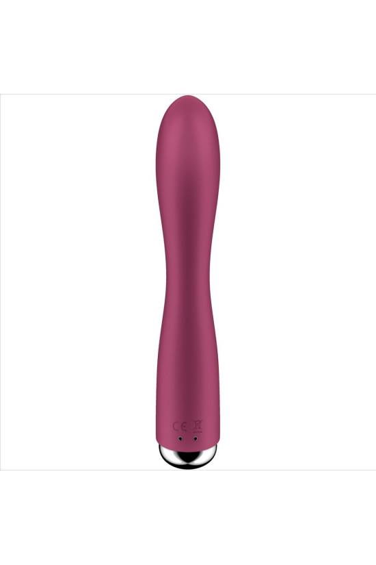 SATISFYER - SPINNING RABBIT 1 CLITORIDE E STIMOLAZIONE DEL PUNTO G ROSSO