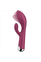 SATISFYER - SPINNING RABBIT 1 CLITORIDE E STIMOLAZIONE DEL PUNTO G ROSSO