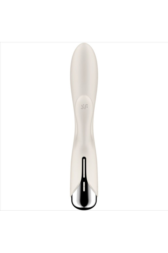 SATISFYER - SPINNING RABBIT 1 STIMOLAZIONE CLITORIDE E PUNTO G BEIGE