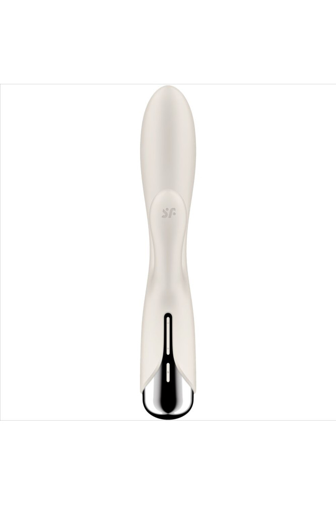 SATISFYER - SPINNING RABBIT 1 STIMOLAZIONE CLITORIDE E PUNTO G BEIGE