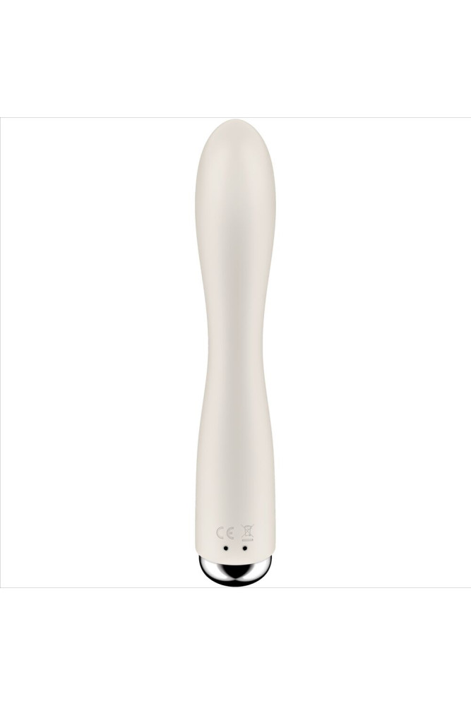 SATISFYER - SPINNING RABBIT 1 STIMOLAZIONE CLITORIDE E PUNTO G BEIGE