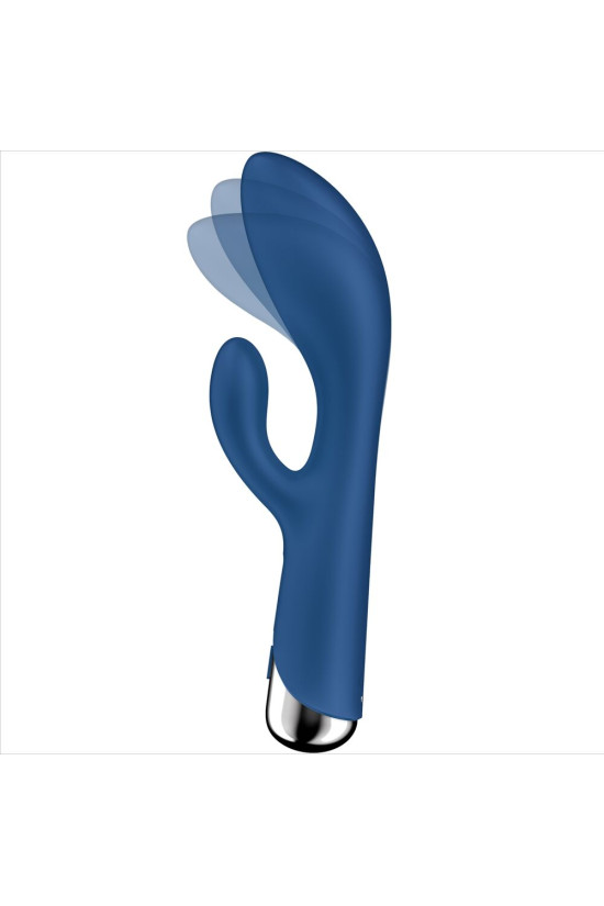 SATISFYER - SPINNING RABBIT 1 STIMOLAZIONE CLITORIDE E PUNTO G BLU