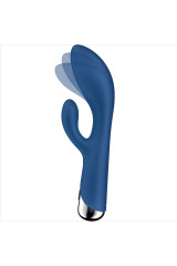 SATISFYER - SPINNING RABBIT 1 STIMOLAZIONE CLITORIDE E PUNTO G BLU