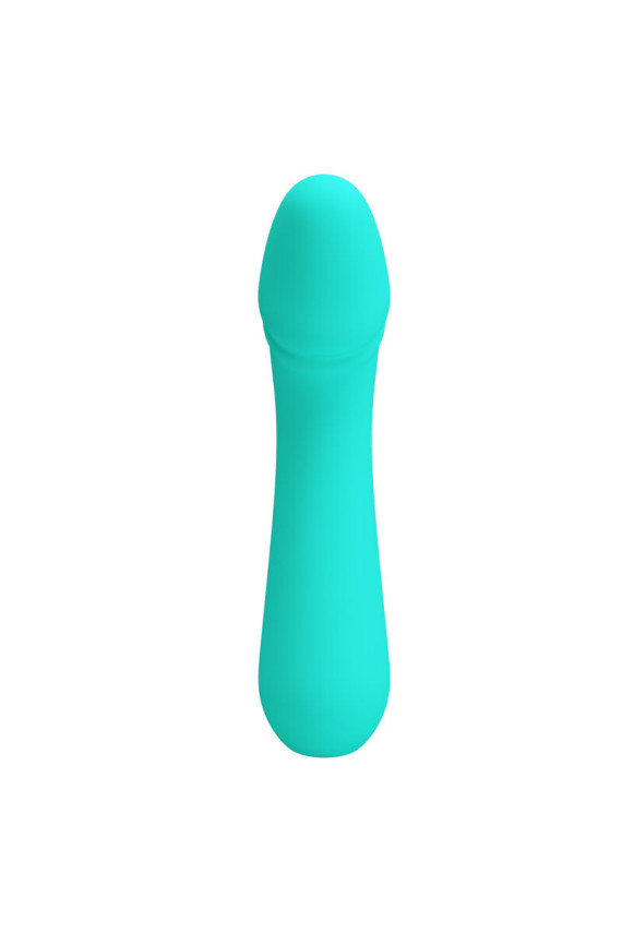 PRETTY LOVE - VIBRATORE RICARICABILE CETUS VERDE ACQUA