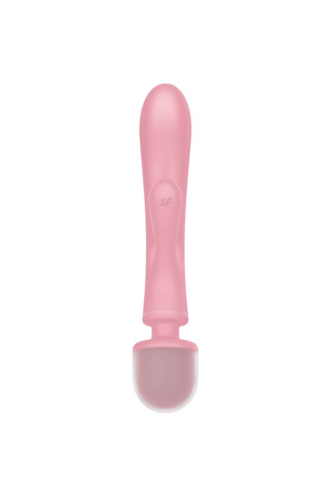 SATISFYER - MASSAGGIATORE VIBRATORE CONIGLIO TRIPLE LOVER ROSA