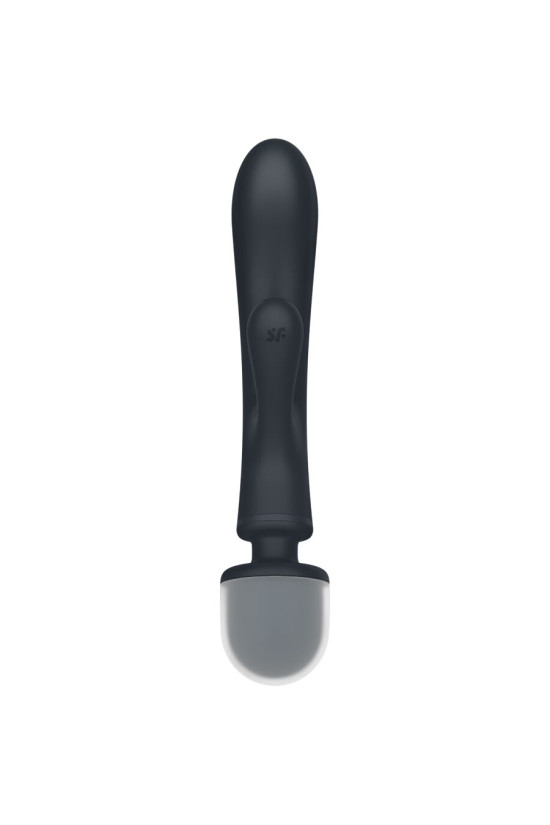 SATISFYER - MASSAGGIATORE VIBRATORE CONIGLIO TRIPLE LOVER GRIGIO