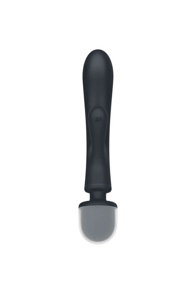SATISFYER - MASSAGGIATORE VIBRATORE CONIGLIO TRIPLE LOVER GRIGIO