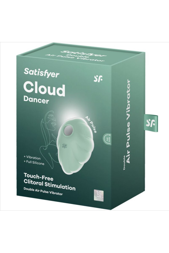 SATISFYER - VIBRATORE CLOUD DANCER GREEN AIR PULSE