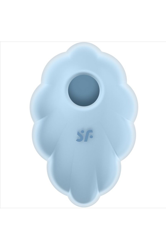 SATISFYER - VIBRATORE CLOUD DANCER BLU AIR PULSE