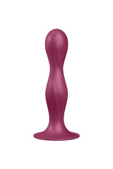 SATISFYER - DILDO IN SILICONE DOPPIA PALLA GRANATO