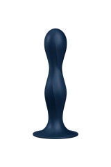 SATISFYER - DILDO IN SILICONE DOPPIA SFERA BLU