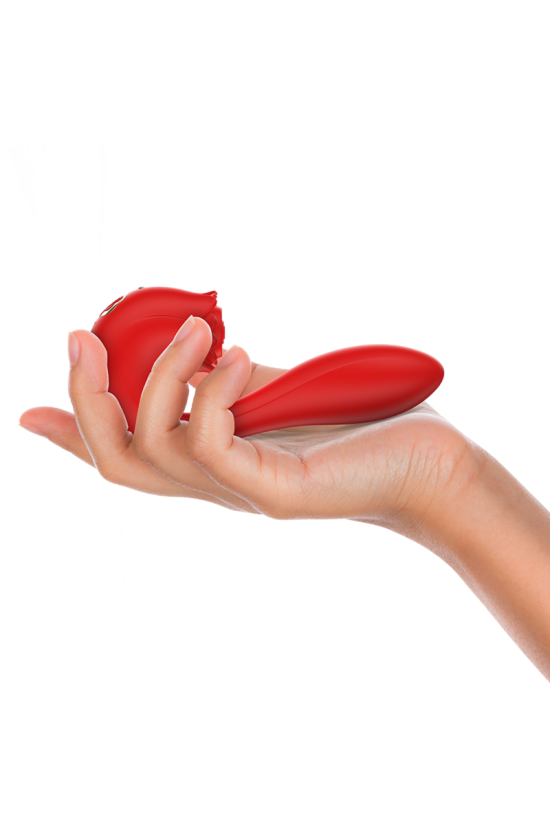 MIA -  SELENA STIMOLATORE VIBRANTE + TAPPING ROSSO