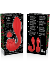 MIA -  SELENA STIMOLATORE VIBRANTE + TAPPING ROSSO