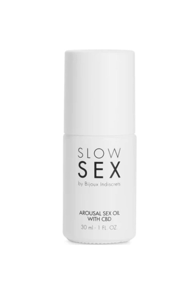 BIJOUX - SLOW SEX OLIO DA MASSAGGIO SESSUALE CON CBD 30 ML