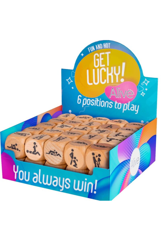 ALIVE - GET LUCKY DICE BOX 6 POSIZIONI 50 UNIT