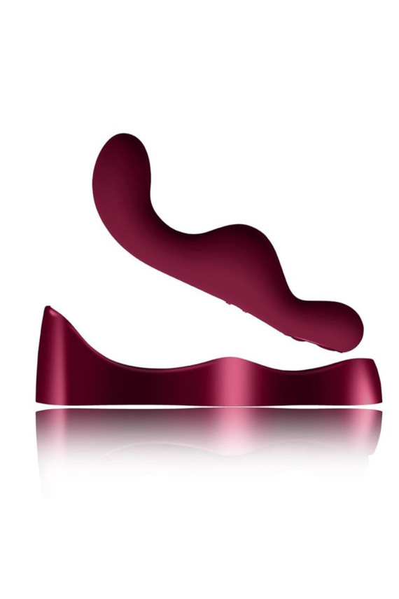 ROCKS-OFF - VIBRATORE PER PUNTO G ROSSO RUBY GLOW