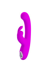 PRETTY LOVE - VIBRATORE LAMAR RABBIT E PUNTO G VIOLA