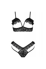 PASSION - SET DOLLY DUE PEZZI NERO S/M