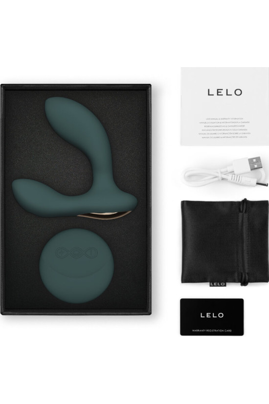 LELO - MASSAGGIATORE PROSTATICO CON TELECOMANDO HUGO 2 VERDE