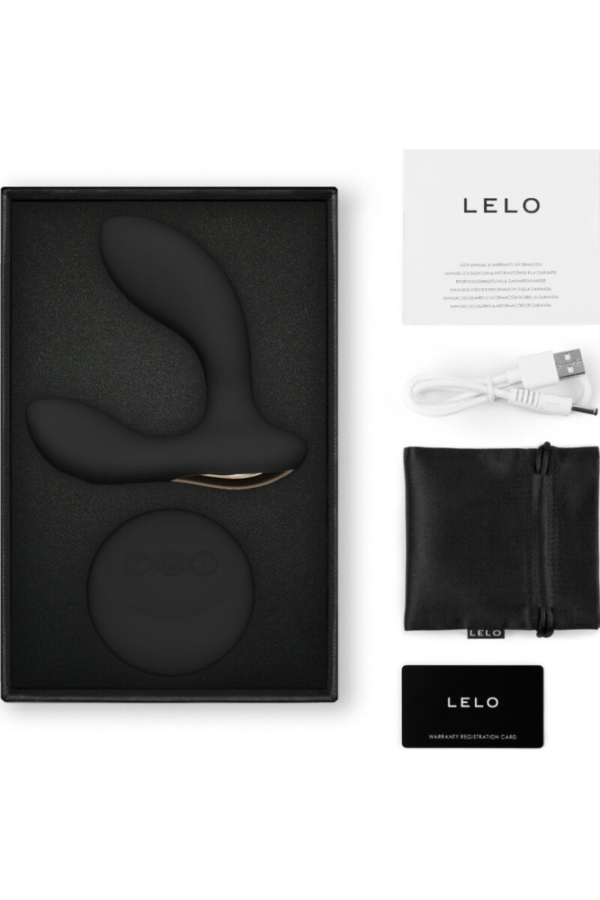 LELO - TELECOMANDO MASSAGGIATORE PROSTATICO HUGO 2 NERO