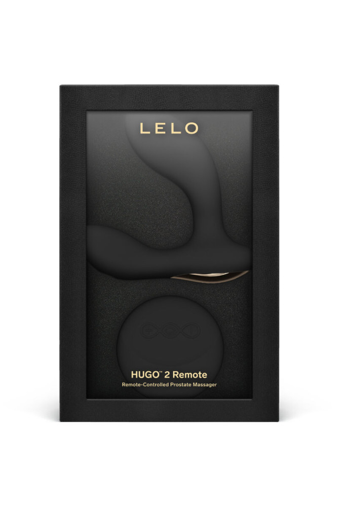 LELO - TELECOMANDO MASSAGGIATORE PROSTATICO HUGO 2 NERO