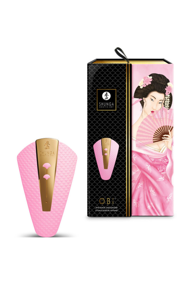 SHUNGA - MASSAGGIATORE INTIMO OBI ROSA