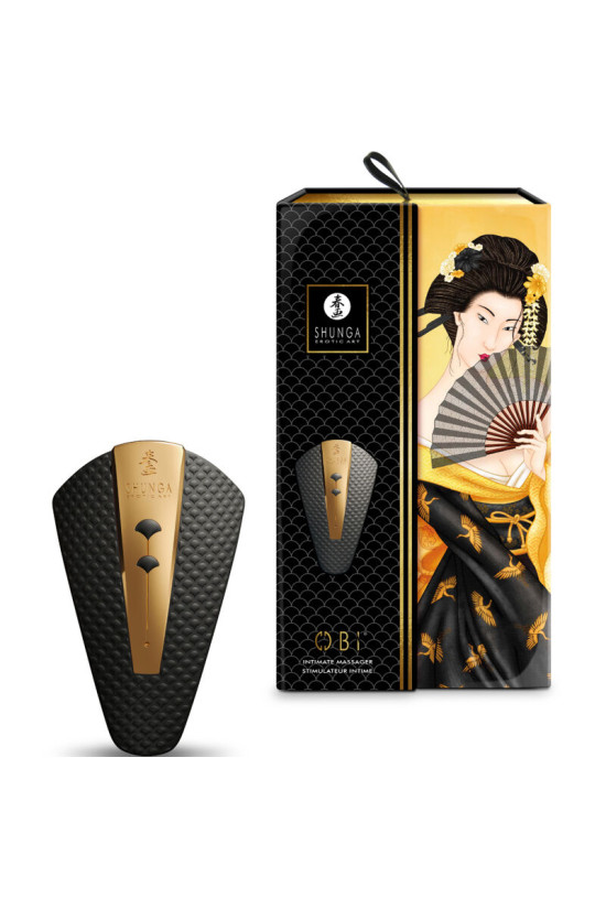 SHUNGA - MASSAGGIATORE INTIMO OBI NERO