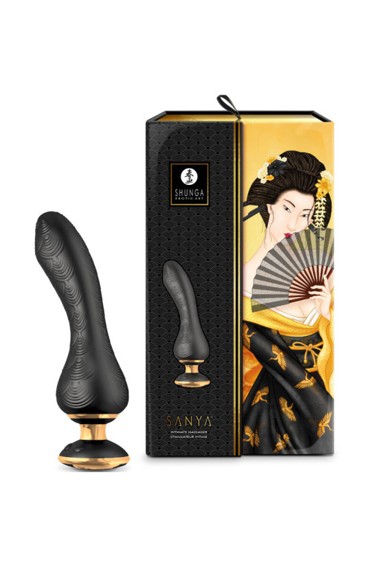 SHUNGA - MASSAGGIATORE INTIMO SANYA NERO
