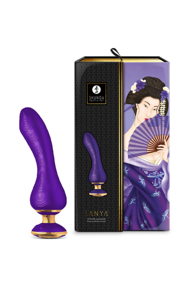 SHUNGA - MASSAGGIATORE INTIMO SANYA VIOLA