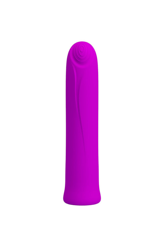 PRETTY LOVE - VIBRATORE CURTIS MINI SUPER POWER 12 VIBRAZIONI IN SILICONE VIOLETTO