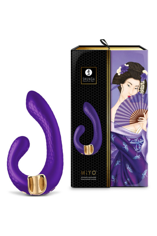 SHUNGA - MASSAGGIATORE INTIMO MIYO VIOLA