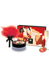 SHUNGA - KIT POLVERE DA MASSAGGIO COMMESTIBILE ALLA FRAGOLA