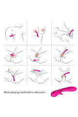 ARMONY - VIBRATORE ROMANCE CON STIMOLATORE FUCSIA