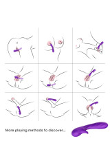 ARMONY - VIBRATORE ROMANCE CON STIMOLATORE VIOLA